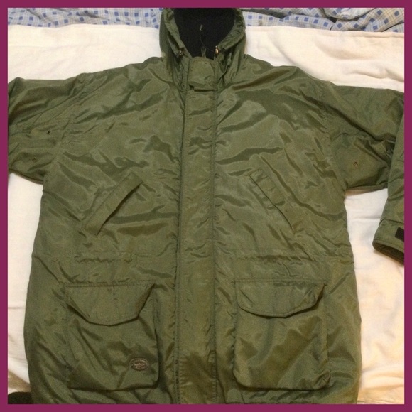 Hooded Puff Parka, sz XL - Picture 1 of 7